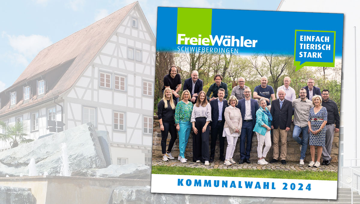 Freie Wähler Schwieberdingen | Wahlbroschüre für die Kommunalwahlen 2024