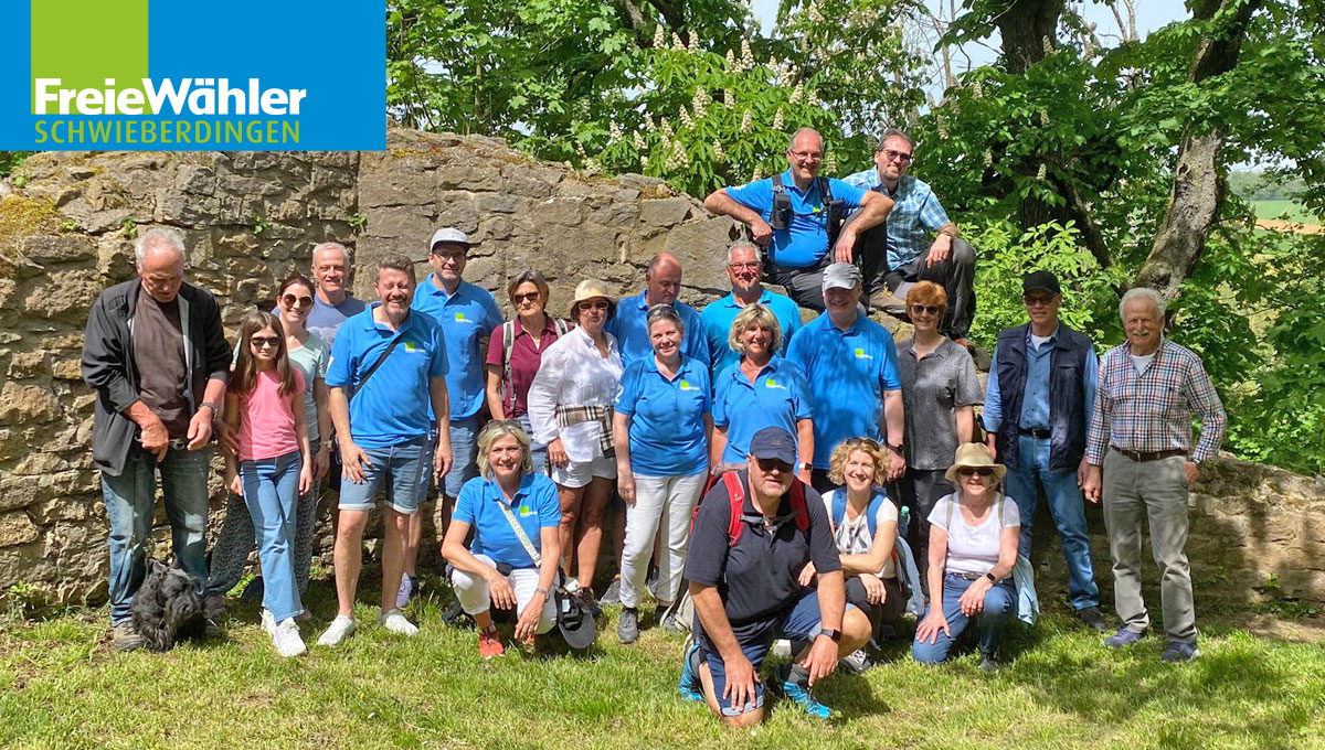 Freie Wähler Schwieberdingen | Gemarkungswanderung durch das obere Glemstal