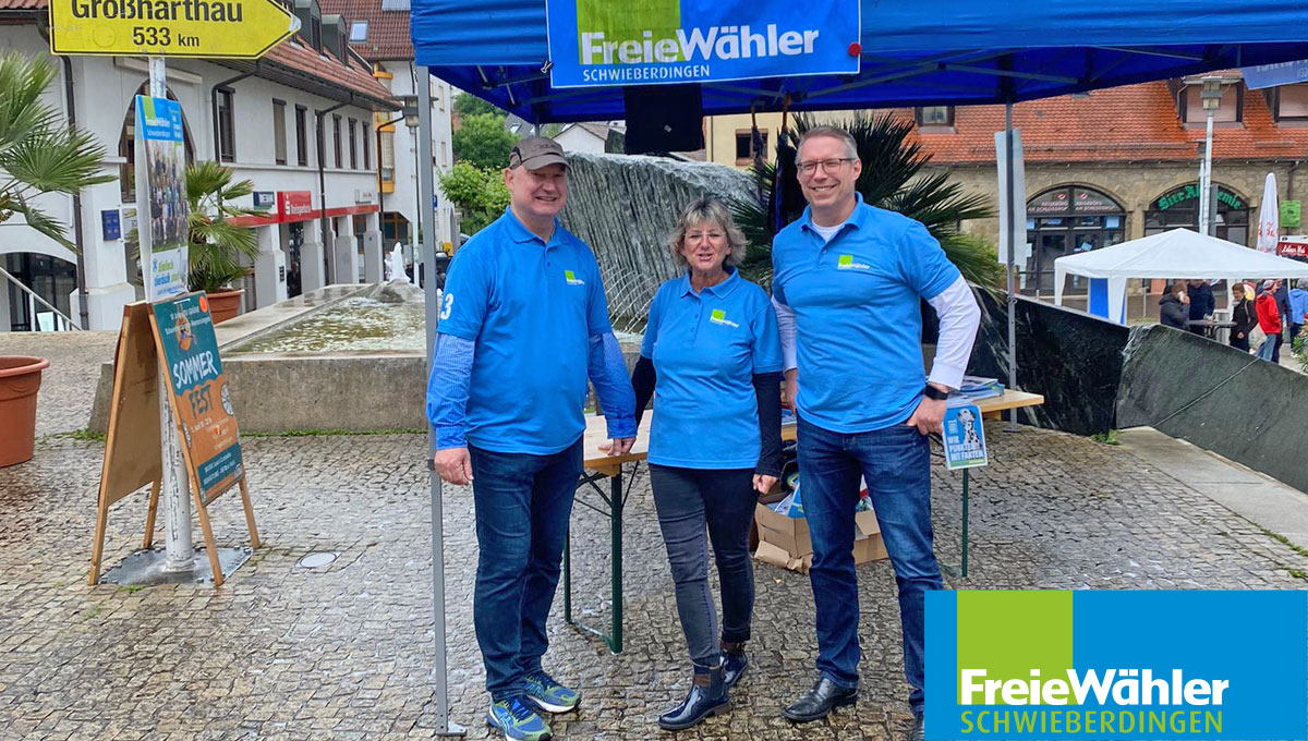 Freie Wähler stellen sich den Fragen der Bürgerinnen und Bürger