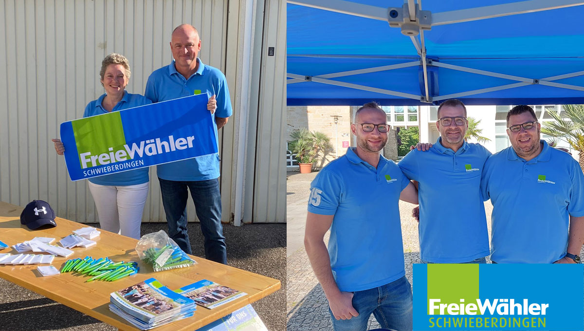 Letzter Wahlkampfauftritt der Freien Wählervereinigung